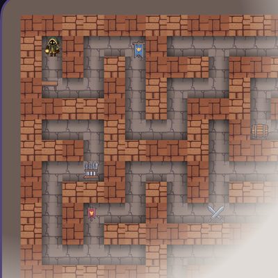 The Keep world in Foglet, mostly hidden in fog