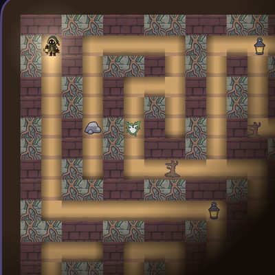 The Roots world in Foglet, mostly hidden in fog